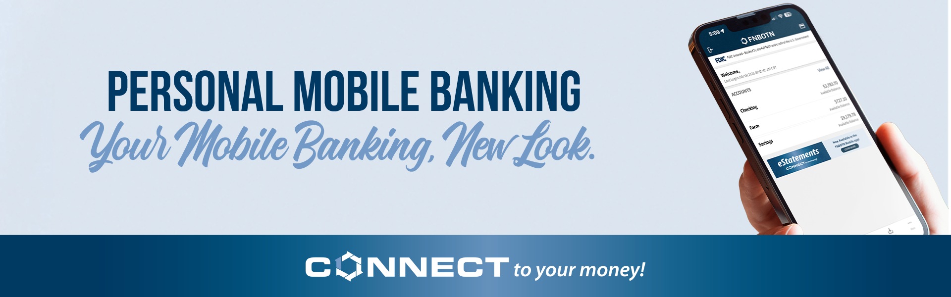Your Personal Mobile Banking has a new look.